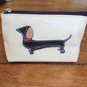 5/$15  Fashion Express beige weenie clutch bag